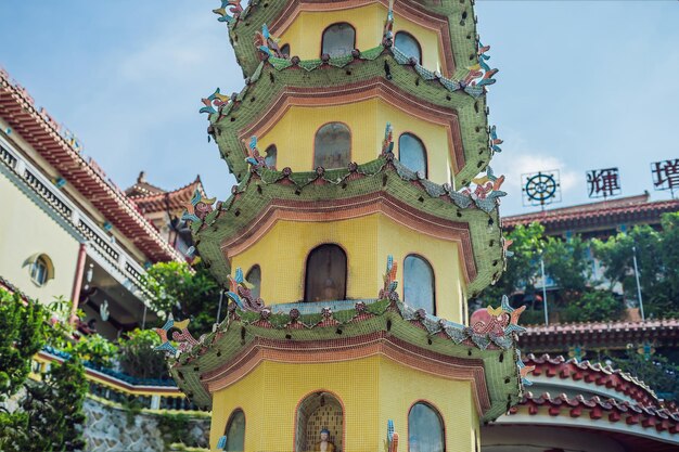 Buddhist temple Kek Lok Si in Penang, Malaysia, Georgetown