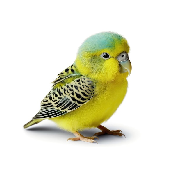 Budgerigar in a Baseball Cap