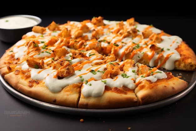 Buffalo Chicken Ranch Pizza Combo Platter