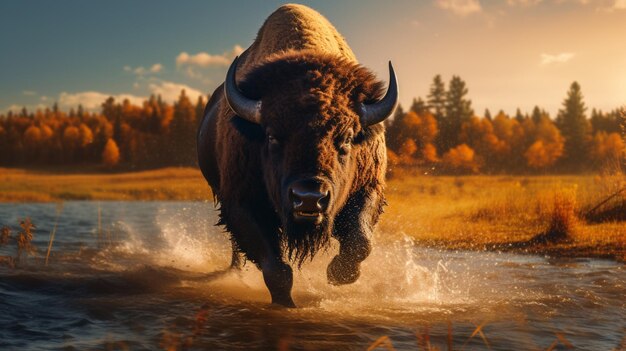 Buffalo high quality background