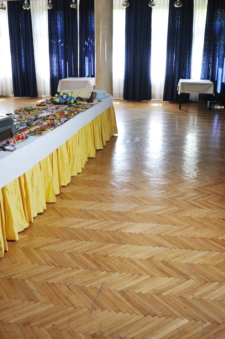 Foto buffet catering voedselarrangement op tafel