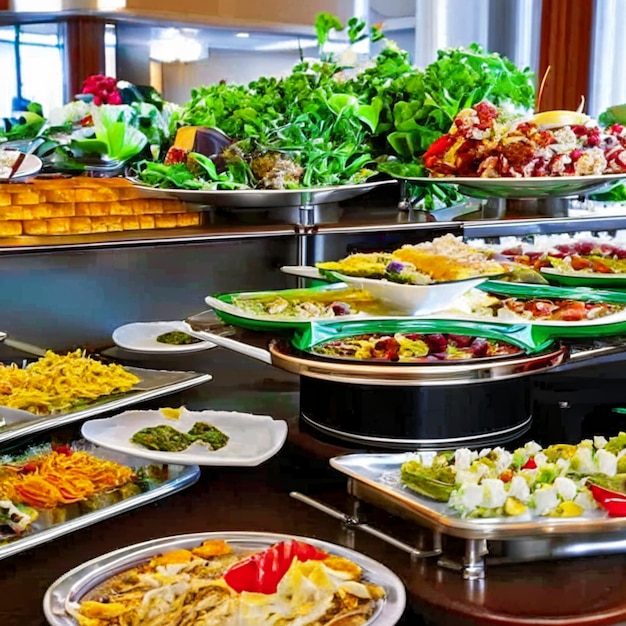 buffet food