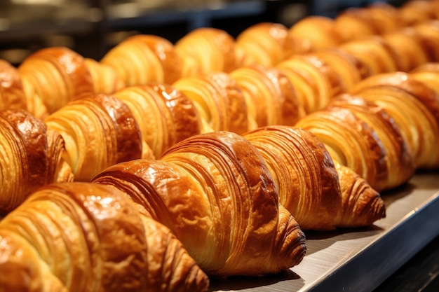 buffet line croissant