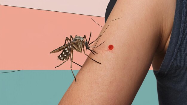 a bug has a tattoo on its arm