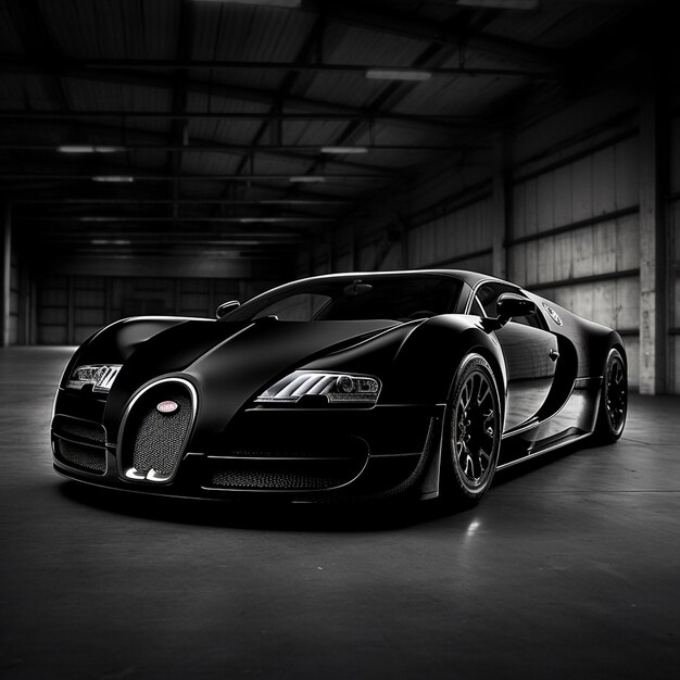 Photo the bugatti veyron super sport the world's fastest production car on show and driven