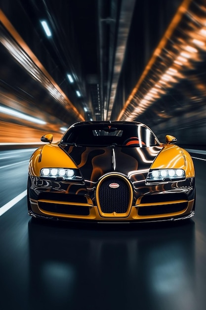 The Bugatti Veyron Super Sport the World's Fastest Production Car on show and driven
