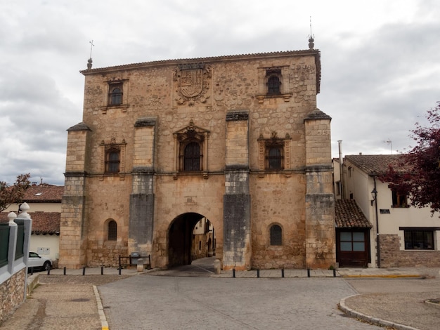 Building of the Archive of the Advancement of Castile from the 16th century Covarrubias Spain