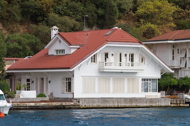 Building in Bosphorus Strait