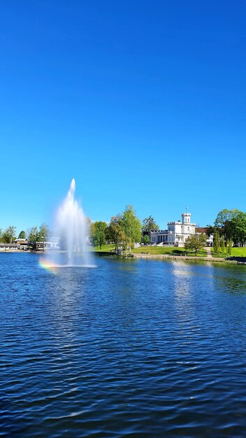 Building exterior in druskininkai