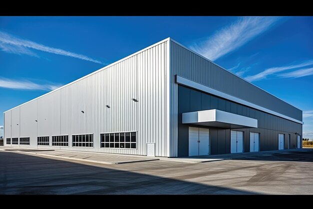 Building Exterior Warehouse professional advertising photography