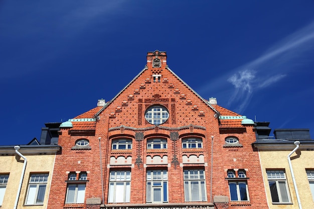 The building in Helsinki Finland