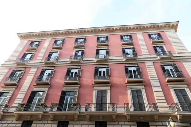 Building in Naples Italy