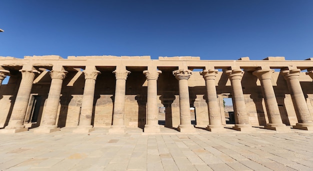 Building in Philae Temple Aswan Egypt