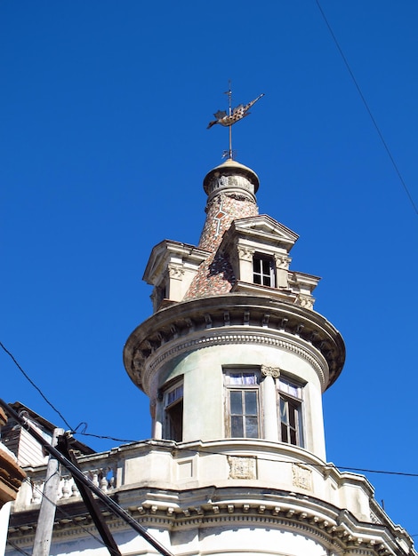 The building in Santiago, Cuba