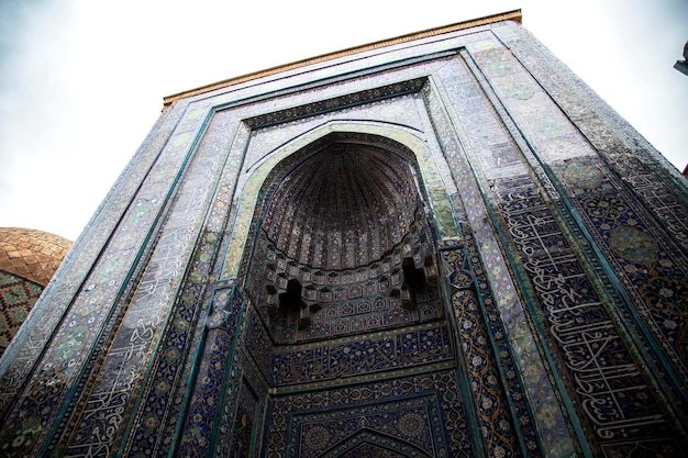 Building in the ShakhiZinda complex