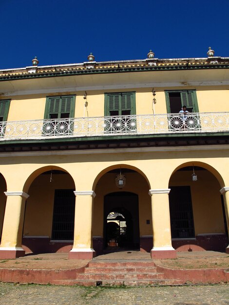 L'edificio a trinidad, cuba