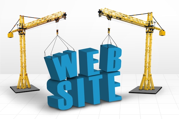 Building website concept