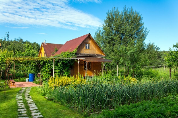 The building where the guesthouse is located