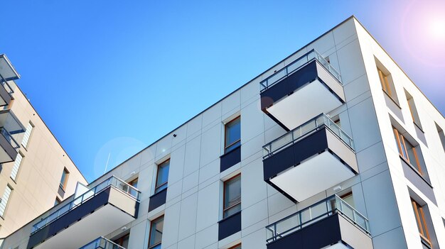 A building with balconies and balconies