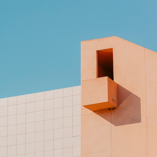 Building with balcony