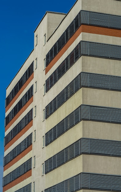 Building with bars on the Windows