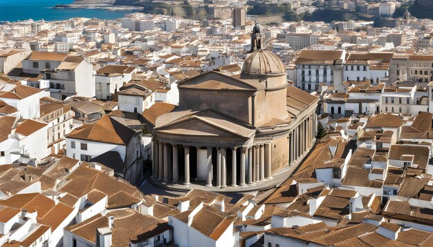 a building with a dome on the top of it