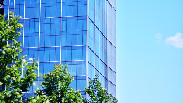 A building with a lot of windows that say