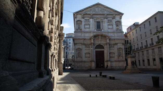 A building with a sign that says san marco on it