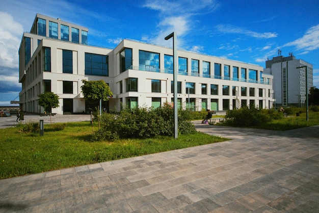 a building with a sign that says the university of the university