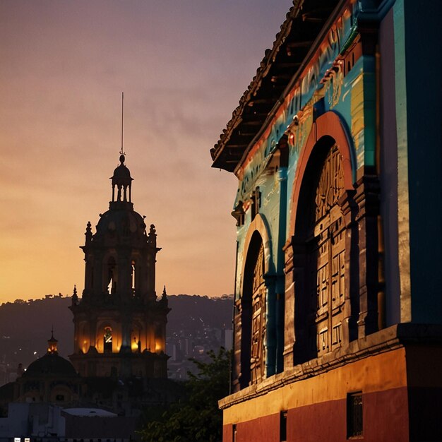 a building with a tower