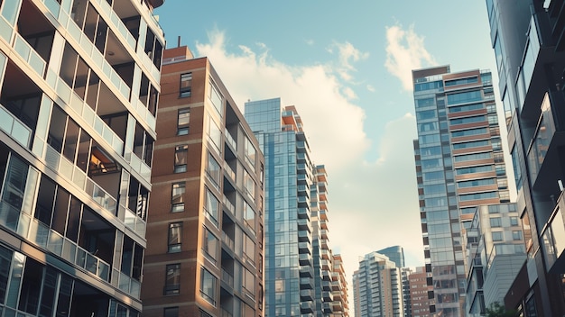 a building with a view of the city