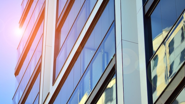 a building with a window that says " the name of the building "