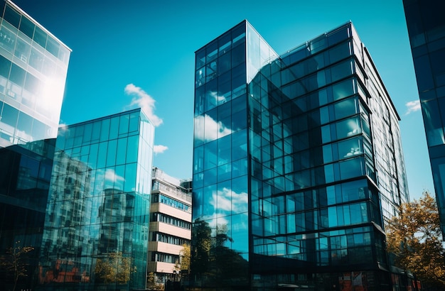 a building with the word sky on i