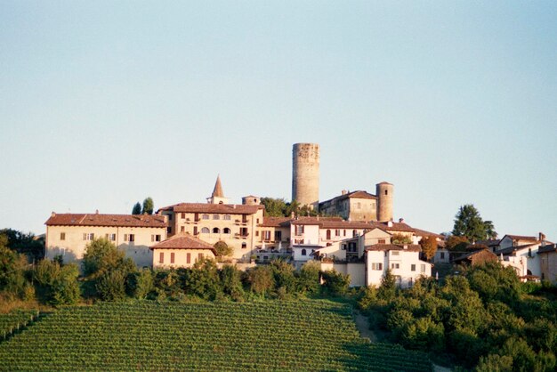 Foto edifici contro un cielo limpido