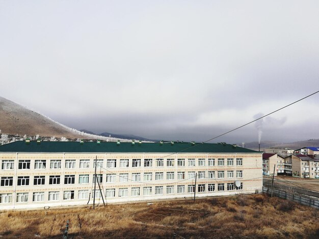 Buildings against sky