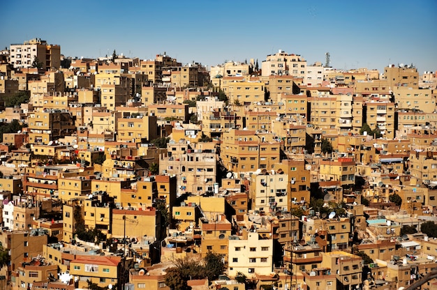 Buildings in Amman city