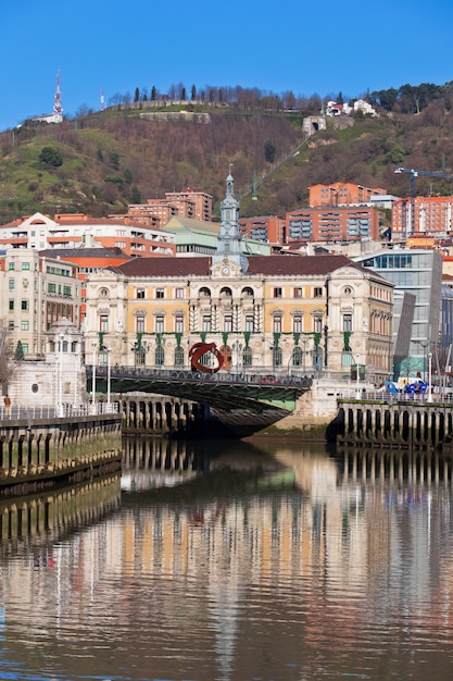 Buildings in Bilbao, Spain