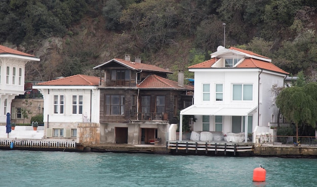 Buildings in Bosphorus Strait