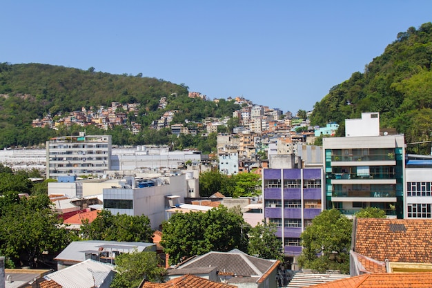 Buildings in the Botafogo neighborhood in Rio de Janeiro Brazil.