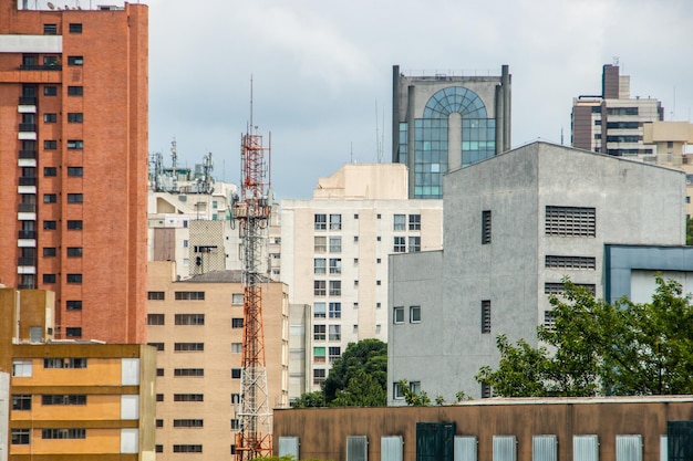 Buildings in the center of Sao Paulo in Brazil