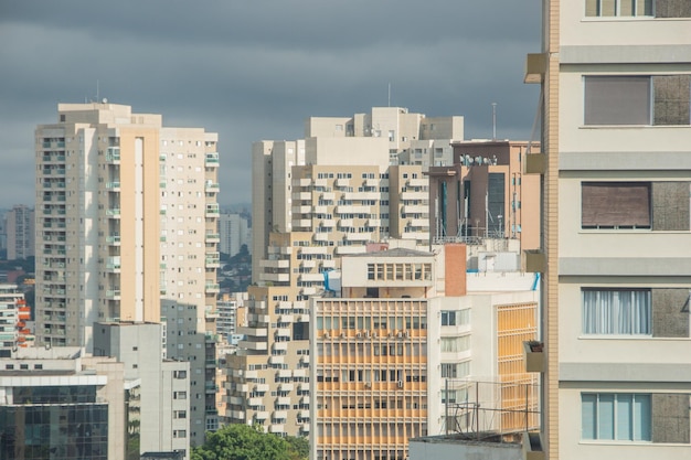 Buildings in the center of Sao Paulo in Brazil