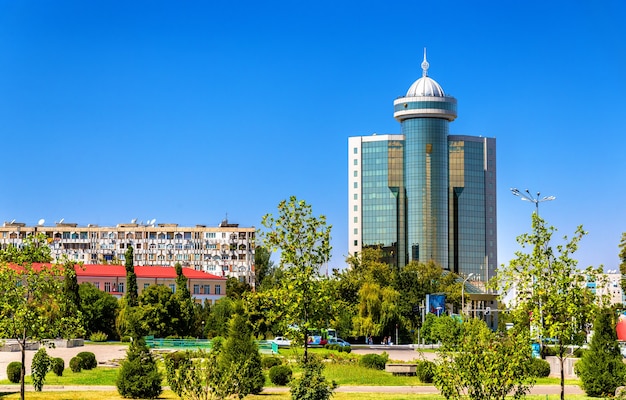 Buildings in the centre of Tashkent Uzbekistan