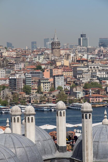 Foto edifici in città contro un cielo limpido