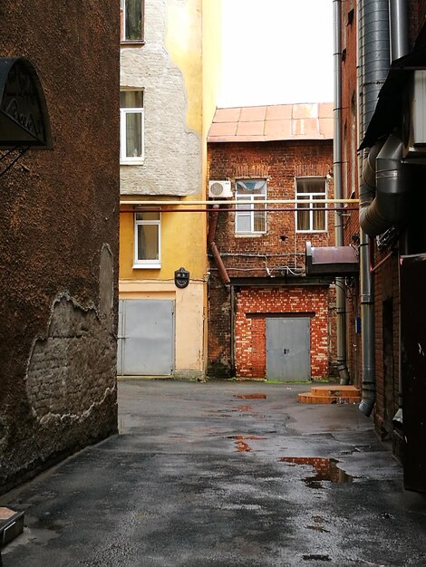 Foto edifici in città contro il cielo