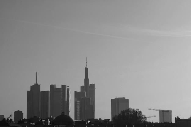 Photo buildings in city against sky