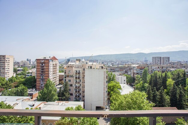 Buildings in city against sky