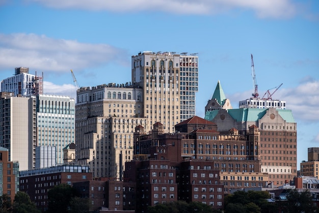 Photo buildings in city against sky