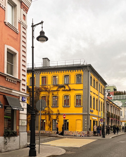 Buildings in city against sky