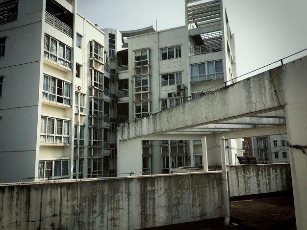 Photo buildings in city against sky