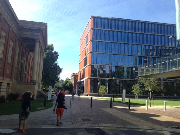 Buildings in city